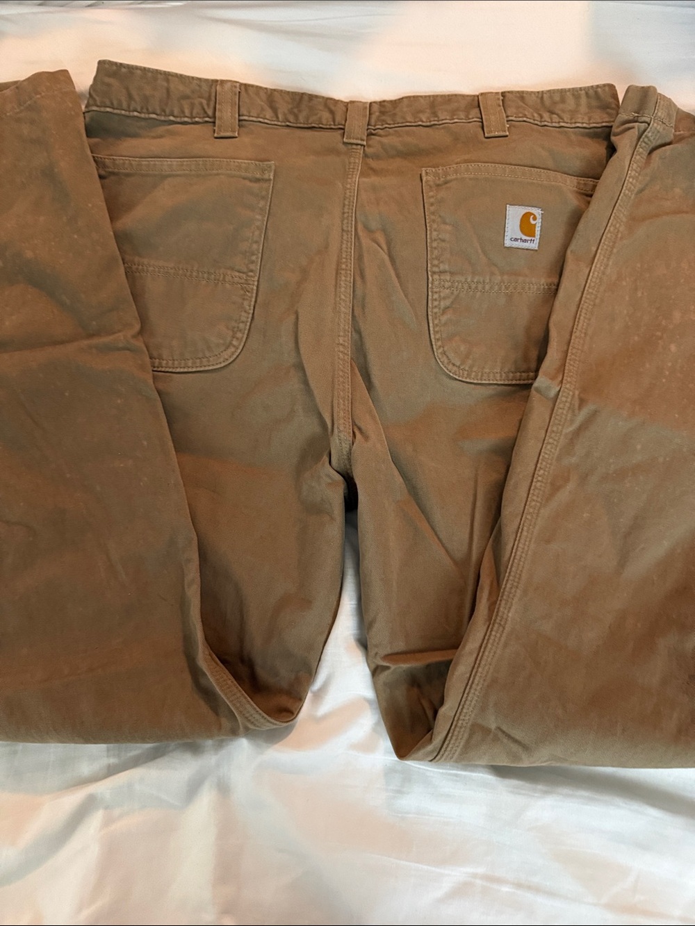 Carhartt Men's Tan Cargo Work Pants